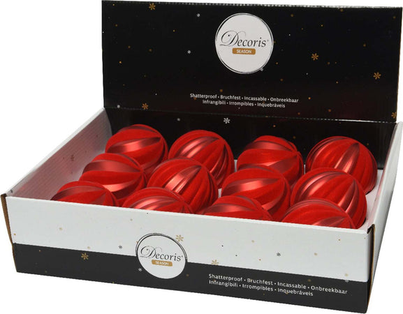 Palline per albero di natale in plastica infrangibile color Rosso Chiaro da 8 cm, confezione da 12 pezzi Casa e cucina/Decorazioni per interni/Addobbi e decorazioni per ricorrenze/Decorazioni natalizie/Addobbi e decorazioni/Palle e palline MagiediNatale.it - Altamura, Commerciovirtuoso.it
