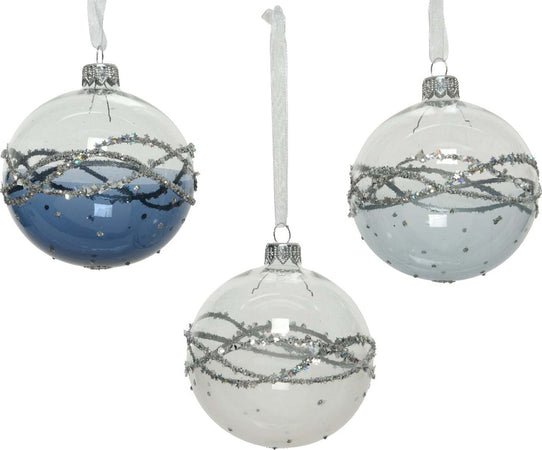 Palline per albero di Natale in vetro color Azzurro da 8 cm, confezione da 6 pezzi Casa e cucina/Decorazioni per interni/Addobbi e decorazioni per ricorrenze/Decorazioni natalizie/Addobbi e decorazioni/Palle e palline MagiediNatale.it - Altamura, Commerciovirtuoso.it