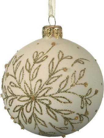 Palline per albero di natale in vetro color Bianco con fiocchi di neve da 8 cm, confezione da 6 pezzi Casa e cucina/Decorazioni per interni/Addobbi e decorazioni per ricorrenze/Decorazioni natalizie/Addobbi e decorazioni/Palle e palline MagiediNatale.it - Altamura, Commerciovirtuoso.it