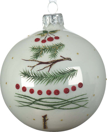 Palline per albero di Natale in vetro color Bianco Inverno con Albero di Natale da 8 cm, confezione da 6 pezzi Casa e cucina/Decorazioni per interni/Addobbi e decorazioni per ricorrenze/Decorazioni natalizie/Addobbi e decorazioni/Palle e palline MagiediNatale.it - Altamura, Commerciovirtuoso.it