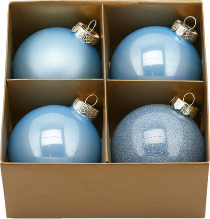 Palline per albero di natale in vetro color Blu Chiaro pendagli misti decorati Casa e cucina/Decorazioni per interni/Addobbi e decorazioni per ricorrenze/Decorazioni natalizie/Addobbi e decorazioni/Palle e palline MagiediNatale.it - Altamura, Commerciovirtuoso.it