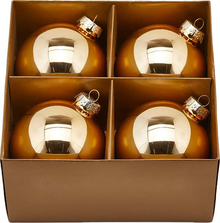 Palline per albero di natale in vetro color Oro pendaglio lucido Casa e cucina/Decorazioni per interni/Addobbi e decorazioni per ricorrenze/Decorazioni natalizie/Addobbi e decorazioni/Palle e palline MagiediNatale.it - Altamura, Commerciovirtuoso.it