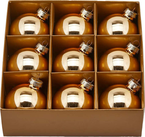 Palline per albero di natale in vetro color Oro pendaglio lucido Casa e cucina/Decorazioni per interni/Addobbi e decorazioni per ricorrenze/Decorazioni natalizie/Addobbi e decorazioni/Palle e palline MagiediNatale.it - Altamura, Commerciovirtuoso.it