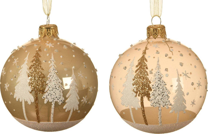 Palline per albero di Natale in vetro color Perla con alberi da 8 cm, confezione da 6 pezzi Casa e cucina/Decorazioni per interni/Addobbi e decorazioni per ricorrenze/Decorazioni natalizie/Addobbi e decorazioni/Palle e palline MagiediNatale.it - Altamura, Commerciovirtuoso.it