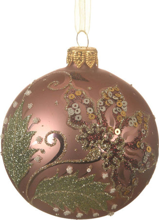 Palline per albero di Natale in vetro color Rosa Velluto con fiori da 8 cm, confezione da 6 pezzi Casa e cucina/Decorazioni per interni/Addobbi e decorazioni per ricorrenze/Decorazioni natalizie/Addobbi e decorazioni/Palle e palline MagiediNatale.it - Altamura, Commerciovirtuoso.it