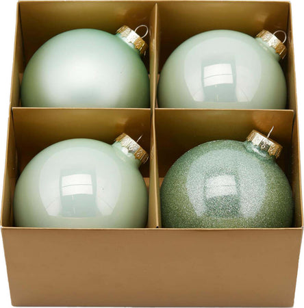 Palline per albero di natale in vetro color Verde Chiaro pendagli misti decorati Casa e cucina/Decorazioni per interni/Addobbi e decorazioni per ricorrenze/Decorazioni natalizie/Addobbi e decorazioni/Palle e palline MagiediNatale.it - Altamura, Commerciovirtuoso.it