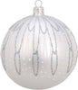 Palline-per-albero-di-Natale,-in-Vetro,-con-glitter-decorativi,-Ø-100-mm,-6-pezzi