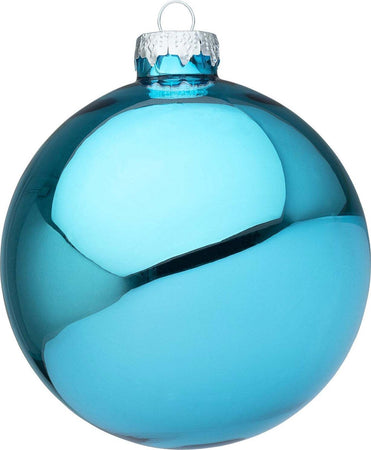 Palline per albero di Natale in vetro decorate color Celeste Puro Lucido Casa e cucina/Decorazioni per interni/Addobbi e decorazioni per ricorrenze/Decorazioni natalizie/Addobbi e decorazioni/Palle e palline MagiediNatale.it - Altamura, Commerciovirtuoso.it