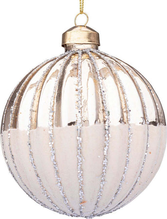 Palline per albero di Natale in vetro decorate color Champagne Casa e cucina/Decorazioni per interni/Addobbi e decorazioni per ricorrenze/Decorazioni natalizie/Addobbi e decorazioni/Palle e palline MagiediNatale.it - Altamura, Commerciovirtuoso.it