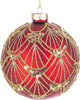 Palline per albero di Natale in vetro decorate color Lux Rosso Casa e cucina/Decorazioni per interni/Addobbi e decorazioni per ricorrenze/Decorazioni natalizie/Addobbi e decorazioni/Palle e palline MagiediNatale.it - Altamura, Commerciovirtuoso.it