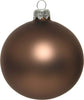 Palline per albero di Natale in vetro decorate color Nocciola opaco Casa e cucina/Decorazioni per interni/Addobbi e decorazioni per ricorrenze/Decorazioni natalizie/Addobbi e decorazioni/Palle e palline MagiediNatale.it - Altamura, Commerciovirtuoso.it