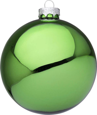 Palline per albero di Natale in vetro decorate color Verde Gelsomino Lucido Casa e cucina/Decorazioni per interni/Addobbi e decorazioni per ricorrenze/Decorazioni natalizie/Addobbi e decorazioni/Palle e palline MagiediNatale.it - Altamura, Commerciovirtuoso.it