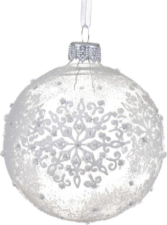 Palline per albero di Natale in vetro decorato argento da Ø 8 cm, confezione da 6 pezzi Casa e cucina/Decorazioni per interni/Addobbi e decorazioni per ricorrenze/Decorazioni natalizie/Addobbi e decorazioni/Palle e palline MagiediNatale.it - Altamura, Commerciovirtuoso.it
