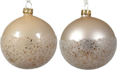 Palline per albero di Natale in vetro decorato champagne da Ø 8 cm, confezione da 6 pezzi Casa e cucina/Decorazioni per interni/Addobbi e decorazioni per ricorrenze/Decorazioni natalizie/Addobbi e decorazioni/Palle e palline MagiediNatale.it - Altamura, Commerciovirtuoso.it