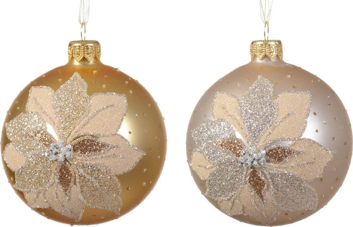 Palline per albero di Natale in vetro decorato oro e champagne da Ø 8 cm, confezione da 6 pezzi Casa e cucina/Decorazioni per interni/Addobbi e decorazioni per ricorrenze/Decorazioni natalizie/Addobbi e decorazioni/Palle e palline MagiediNatale.it - Altamura, Commerciovirtuoso.it