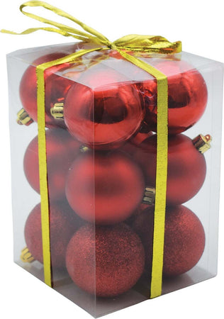 Palline per albero di Natale rosse lucide, opache, glitterate da Ø 6 cm Casa e cucina/Decorazioni per interni/Addobbi e decorazioni per ricorrenze/Decorazioni natalizie/Addobbi e decorazioni/Palle e palline MagiediNatale.it - Altamura, Commerciovirtuoso.it