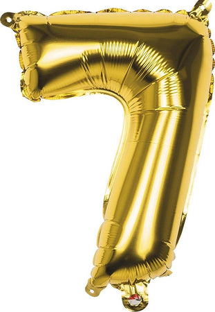 Palloncino Numero 7 Oro 35cm Elio Decorazione Compleanno Party Festa Casa, arredamento e bricolage > Prodotti per Feste > Festoni e Palloncini Trade Shop italia - Napoli, Commerciovirtuoso.it