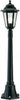 Palo-Basso-Da-Esterno-H113Cm-Esagonale-Alluminio-E-Vetro-Nero-1-Luce-E27
