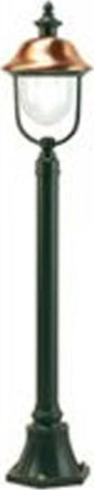 Palo-Basso-Esterno-Contemporaneo-Rustica-Alluminio-E-Metallo-Ruggine-1-Luce-E27