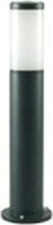 Palo-Basso-Esterno-Moderno-H55Cm-Fidel-Alluminio-E-Termoplastica-Nero-1-Luce-E27