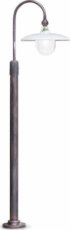 Palo-Esterno-Classico-Campobasso-Metallo-Ceramica-Nero-Sfumato-Rame-1-Luce-E27