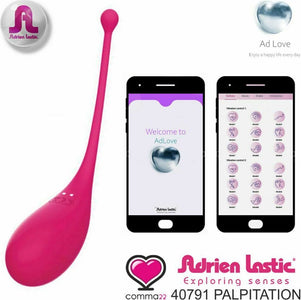 Palpitation Vibratore Vaginale Ovulo In Silicone Morbido Con Batteria Integrata E App Smartphone Salute e cura della persona/Erotismo e contraccezione/Sex toys/Vibratori/Vibratori proiettile e ovuli vibranti Kondorama - Martinsicuro, Commerciovirtuoso.it