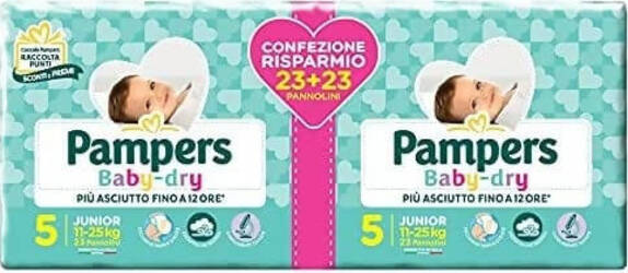 PAMPERS Pannolini Baby Dry Pannolini Per Neonato Bambino Bambina con Aloe Vera Pannolini Sanitaria Gioia del Bimbo - Villa San Giovanni, Commerciovirtuoso.it