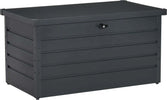 Panca-Baule-Contenitore-da-Giardino-con-Chiave,-Cassapanca-Moderna-in-Acciaio,-Grigio,-120x62x62cm-84B-459V01