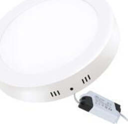 PANNELLO 18W PLAFONIERA faretto LED ROTONDO da ESTERNO luce Calda 3200k Illuminazione/Illuminazione per esterni/Lampade da parete Zencoccostore - Formia, Commerciovirtuoso.it