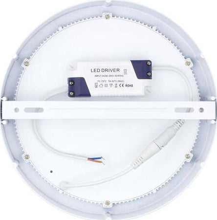 PANNELLO 25W PLAFONIERA faretto LED ROTONDO da ESTERNO luce Naturale 4000k Illuminazione/Illuminazione per esterni/Lampade da parete Zencoccostore - Formia, Commerciovirtuoso.it