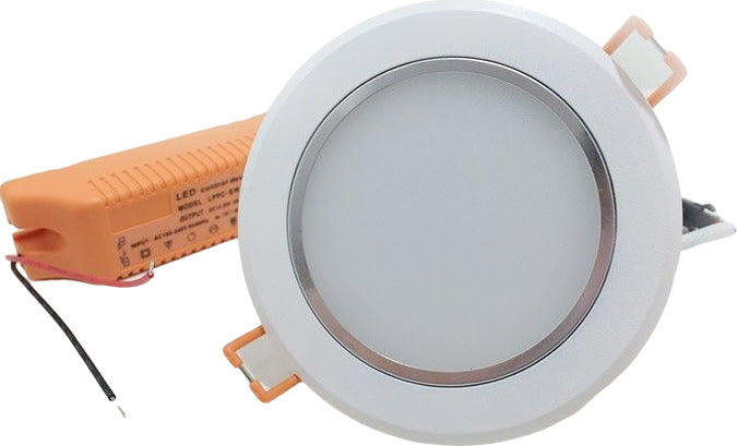 Pannello faretto led incasso tondo 5w 3000k luce calda Illuminazione/Illuminazione per interni/Illuminazioni per pareti/Faretti da muro Led Mall Home - Napoli, Commerciovirtuoso.it