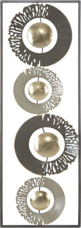 Pannello In Ferro Ring Cm 31X3X89,5 Casa e cucina/Decorazioni per interni/Arte/Poster e stampe Led Mall Home - Napoli, Commerciovirtuoso.it