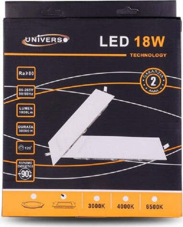 Pannello-Led-Slim-18w-Incasso-Quadrato-In-Pvc-Luce-Caldo-Freddo-Naturale-P205aq