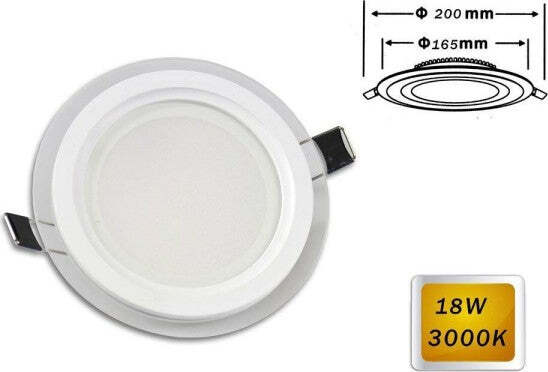 Pannello-Led-Slim-Incasso-Bordo-Vetro-Tondo-18-W-Luce-4000k-6500k-3000k-P-165et