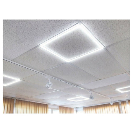 Pannello Led Telaio Luminoso Cornice 60x60 Cm 48 W 5700lm Lampadario Sospensione Tot