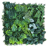 Pannelli Verde Verticale 50×50 cm Ultra-realistici e folti, per interno/esterno GIARDINO MULTIFLORA - Eternal Parquet - Eternal Parquet