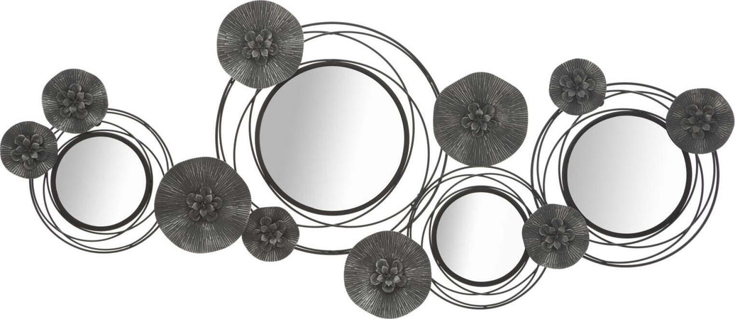 Pannello/Specchio-Dark-Round-Cm-117X5,5X49
