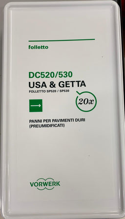 Panni usa e getta Vorwerk Folletto Sp 520/530