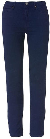 Pantalone Donna Blu 5 Tasche Pantalone Chino Elasticizzato Taglie Forti