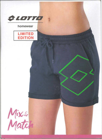 Lotto Pantalone Donna Sport Corto Pantaloncini Allenamento Training Pantaloncino Made in Italy Nero Per Palestra Corsa Allenamento Pantalone Sport ART. LA1026 PANTALONE CORTO L'Orchidea - Siderno, Commerciovirtuoso.it