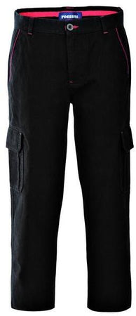 Pantalone Invernale New Nebraska Nero Pantalone da Lavoro con Tasconi