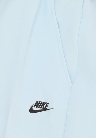 Nike Pantalone Tuta Leggero Donna W Sportswear Tech Fleece Mid-rise Jogger Glacier Blue/black da donna