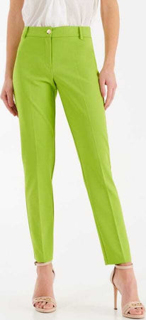 Pantaloni Donna Rinascimento Pantaloni Casual Skinny Color Lime in Tessuto Tecnico Vita Alta Con Piega Frontale Chiusura Zip E Bottoni Moda/Donna/Abbigliamento/Pantaloni Kanal 32 - Santa Maria di Licodia, Commerciovirtuoso.it