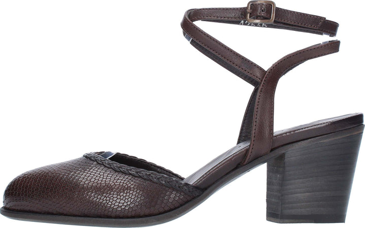 Pantanetti-Scarpe-con-Tacco-Fondente-da-donna