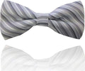 Papillon Strisce Grigio Chiaro Righe Cravattino Farfallino Cravatta Frack Papion Moda/Bambini e ragazzi/Accessori/Cravatte e papillon/Papillon Trade Shop italia - Napoli, Commerciovirtuoso.it
