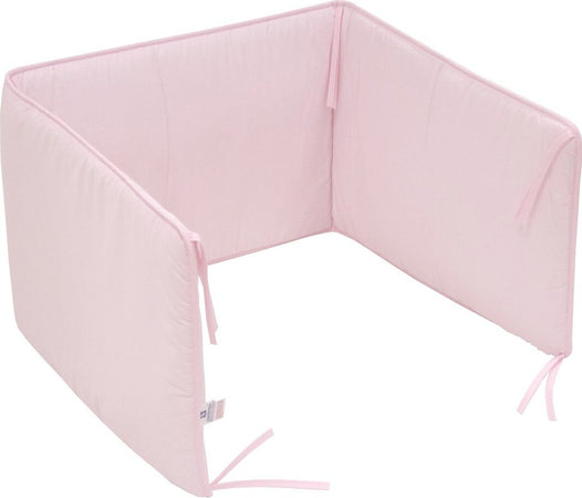Paracolpi 60 180X40X3 Cm Liso E Rosa Casa e cucina/Tessili per la casa/Biancheria per culle e lettini/Biancheria bimbi/Paraurti per letto La Casa Del Bebè - Napoli, Commerciovirtuoso.it
