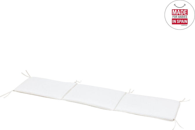 Paracolpi 60 180X40X3 Cm Star Beige Casa e cucina/Tessili per la casa/Biancheria per culle e lettini/Biancheria bimbi/Paraurti per letto La Casa Del Bebè - Napoli, Commerciovirtuoso.it