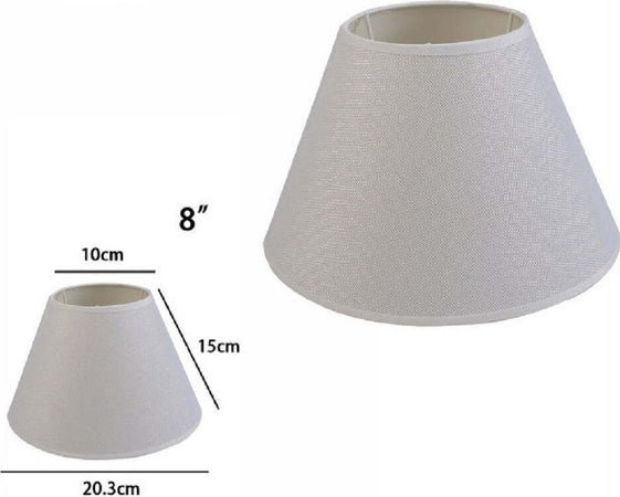 Paralume Conico Cilindro Classico Ricambio Per Lampada E Applique In Tessuto Tnt Illuminazione/Illuminazione per interni/Lampade/Paralumi Trade Shop italia - Napoli, Commerciovirtuoso.it