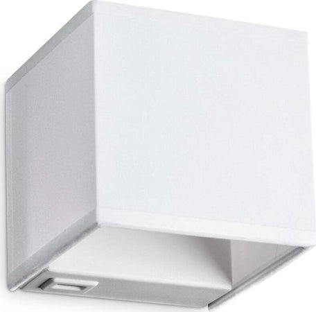 Paralume-Contemporaneo-Kid-Metallo-Bianco-1-Luce-G9-28W-Ip20
