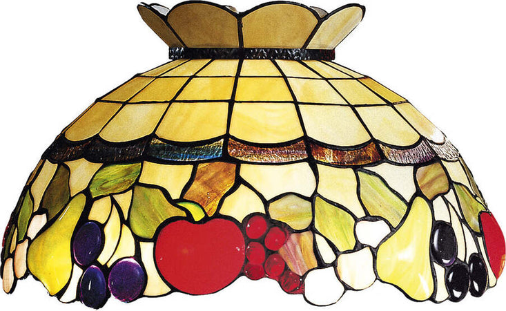 Paralume-Tiffany-In-Vetro-Decorato-Multicolor-D.-55-Cm